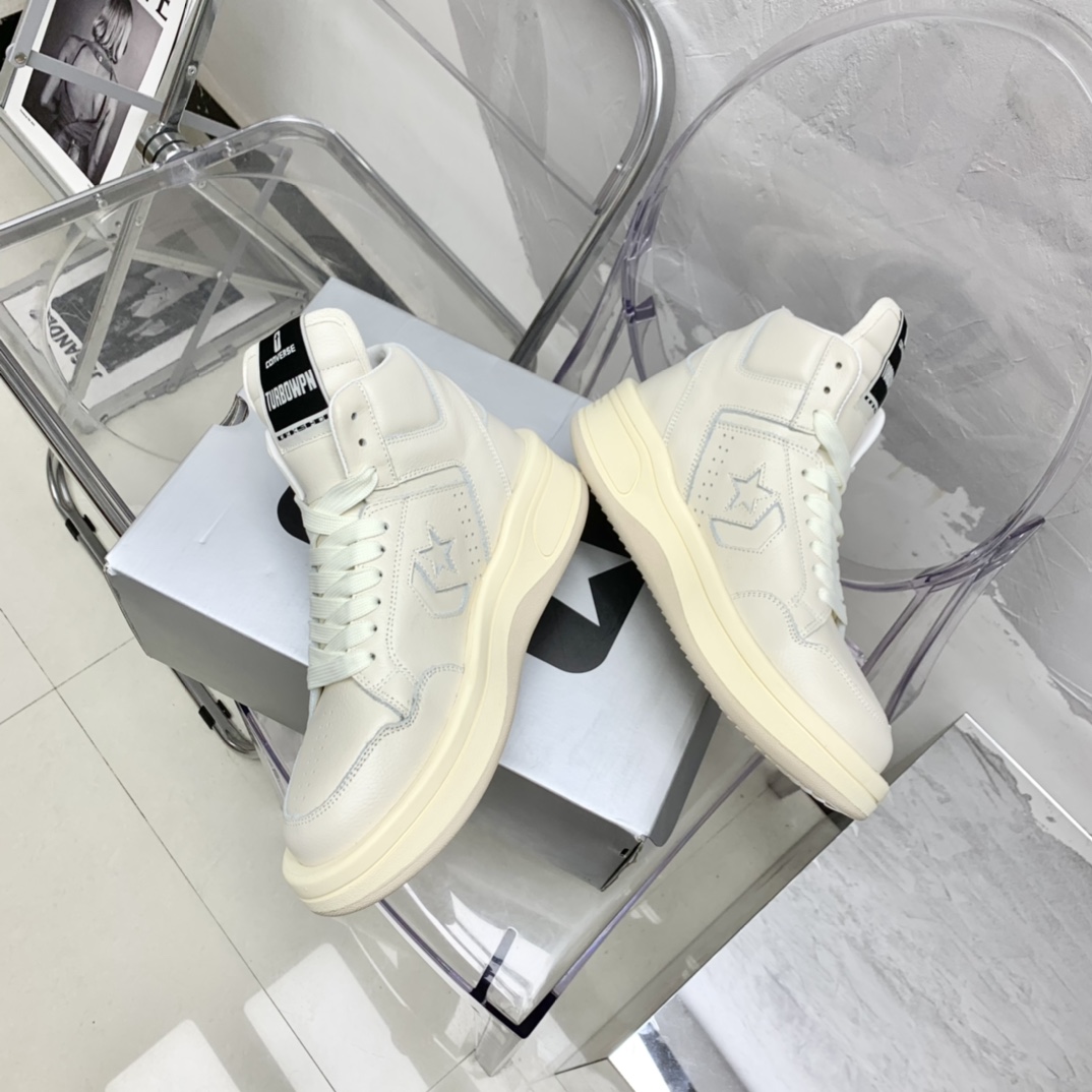 Rick Owens Converse X Drkshdw Turbowpn Sneakers - DesignerGu