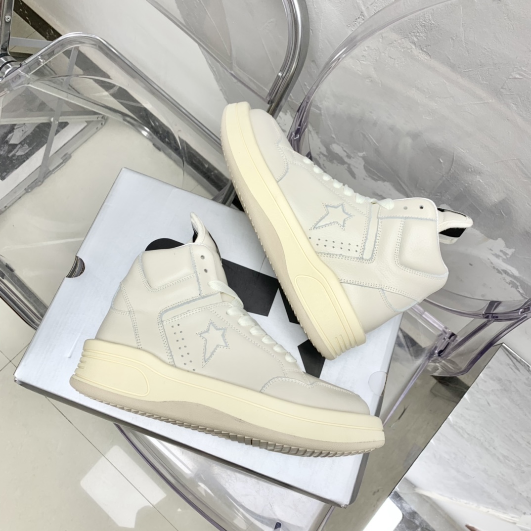 Rick Owens Converse X Drkshdw Turbowpn Sneakers - DesignerGu