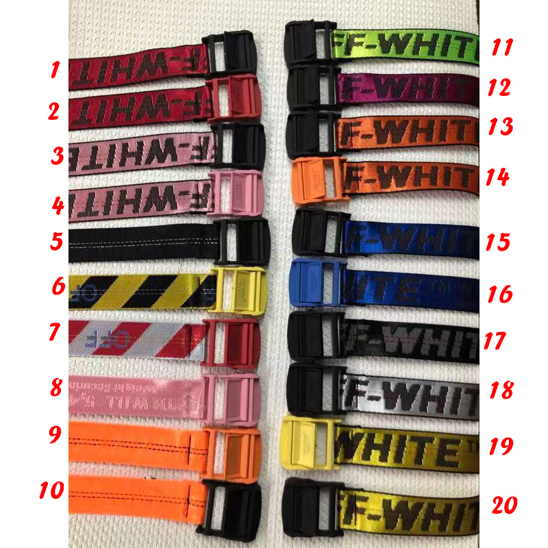 Off White Waist Belt  - DesignerGu