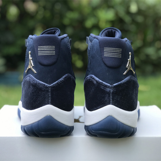 Air Jordan 11 Velvet WMNS “Midnight Navy” Sneaker      AR0715-441  - DesignerGu