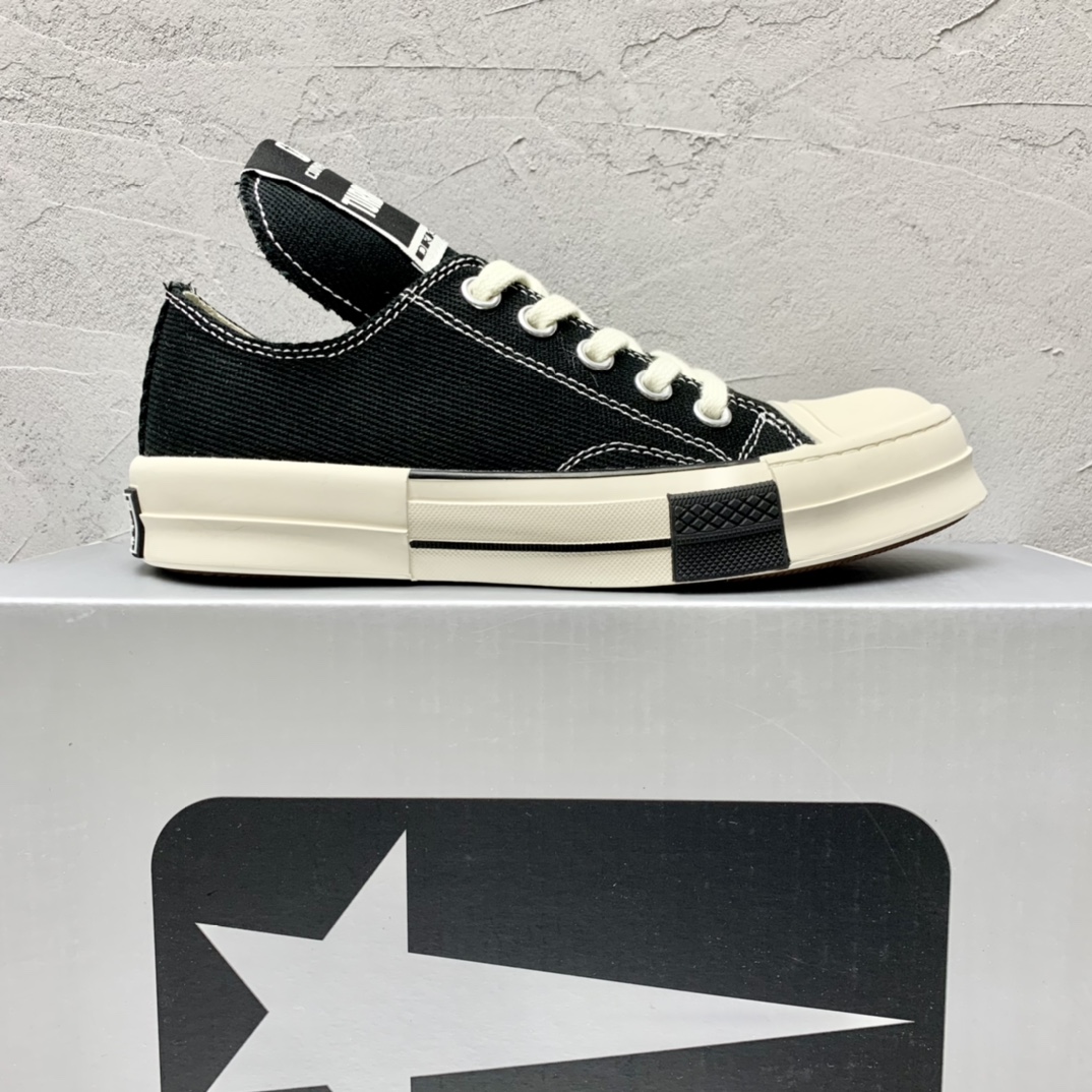 Rick Owensx Converse x  Drkshdw Drkstar Hi Sneakers - DesignerGu