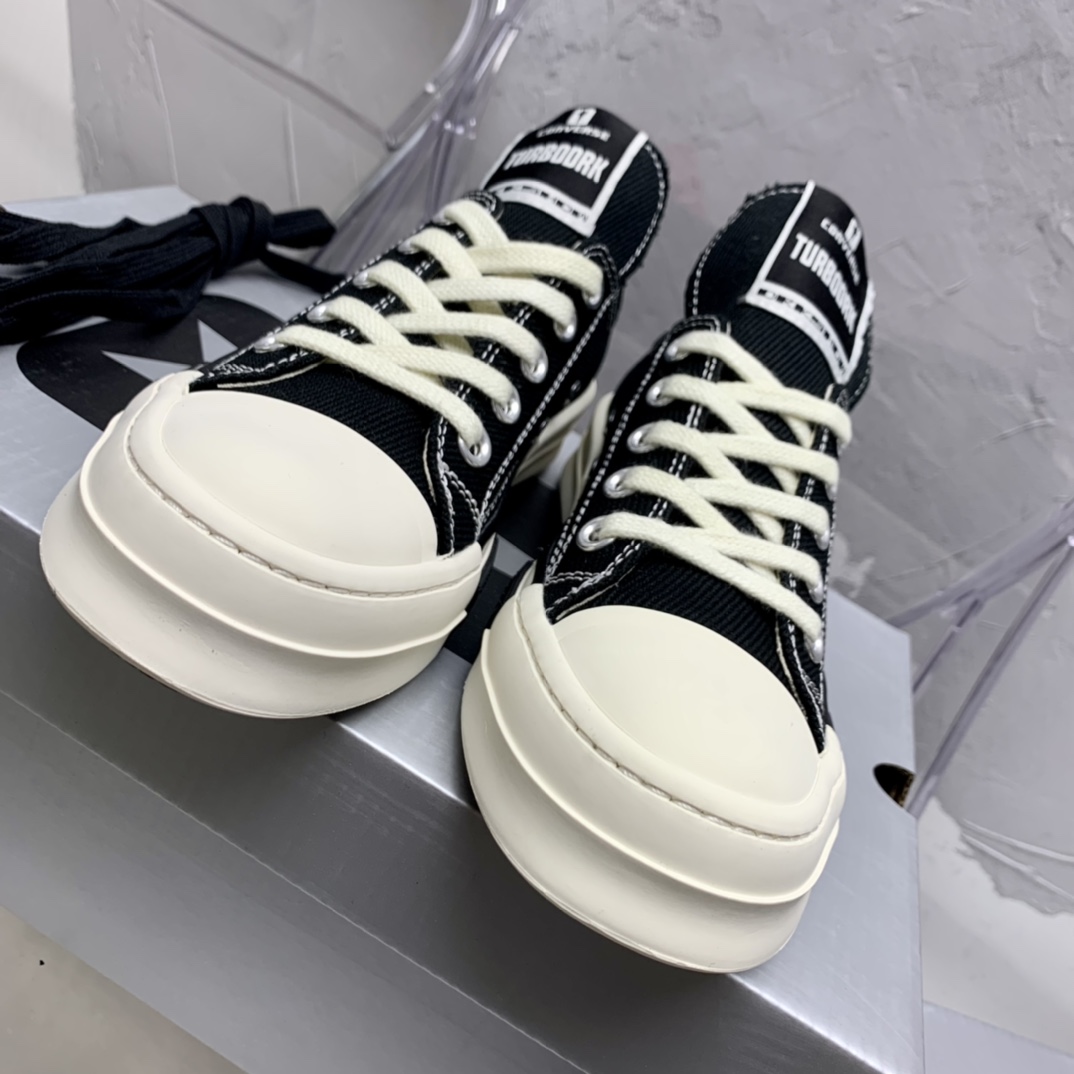 Rick Owensx Converse x  Drkshdw Drkstar Hi Sneakers - DesignerGu