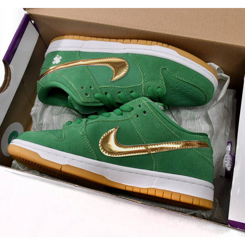 Nike Dunk Low St. Patrick's Day Sneaker   BQ6817-303  - DesignerGu