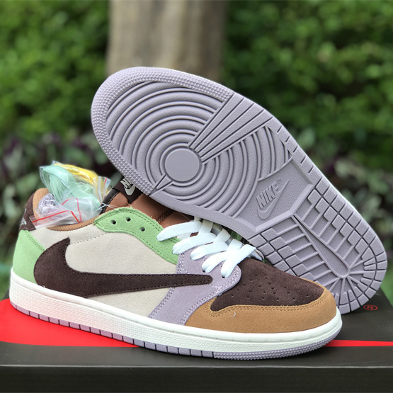 Travis Scott x Air Jordan 1 YY Retro High OG "Cuctus Jack"  Sneaker  CQ4277-118 - DesignerGu