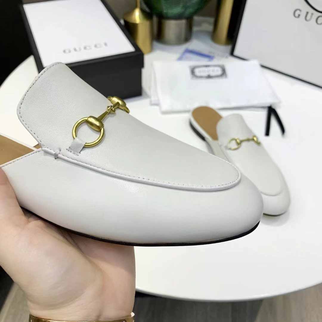 Gucci Princetown Leather Slipper - DesignerGu