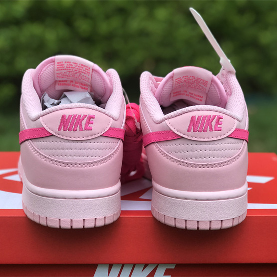 Nike Dunk Low “Triple Pink” Sneaker    DH9756-600  - DesignerGu