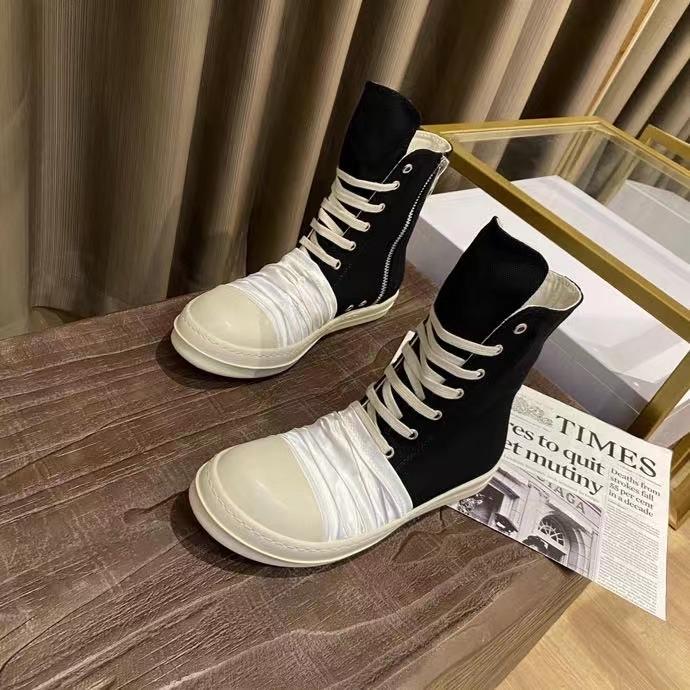 Rick Owens Drkshdw High Top Sneakers - DesignerGu