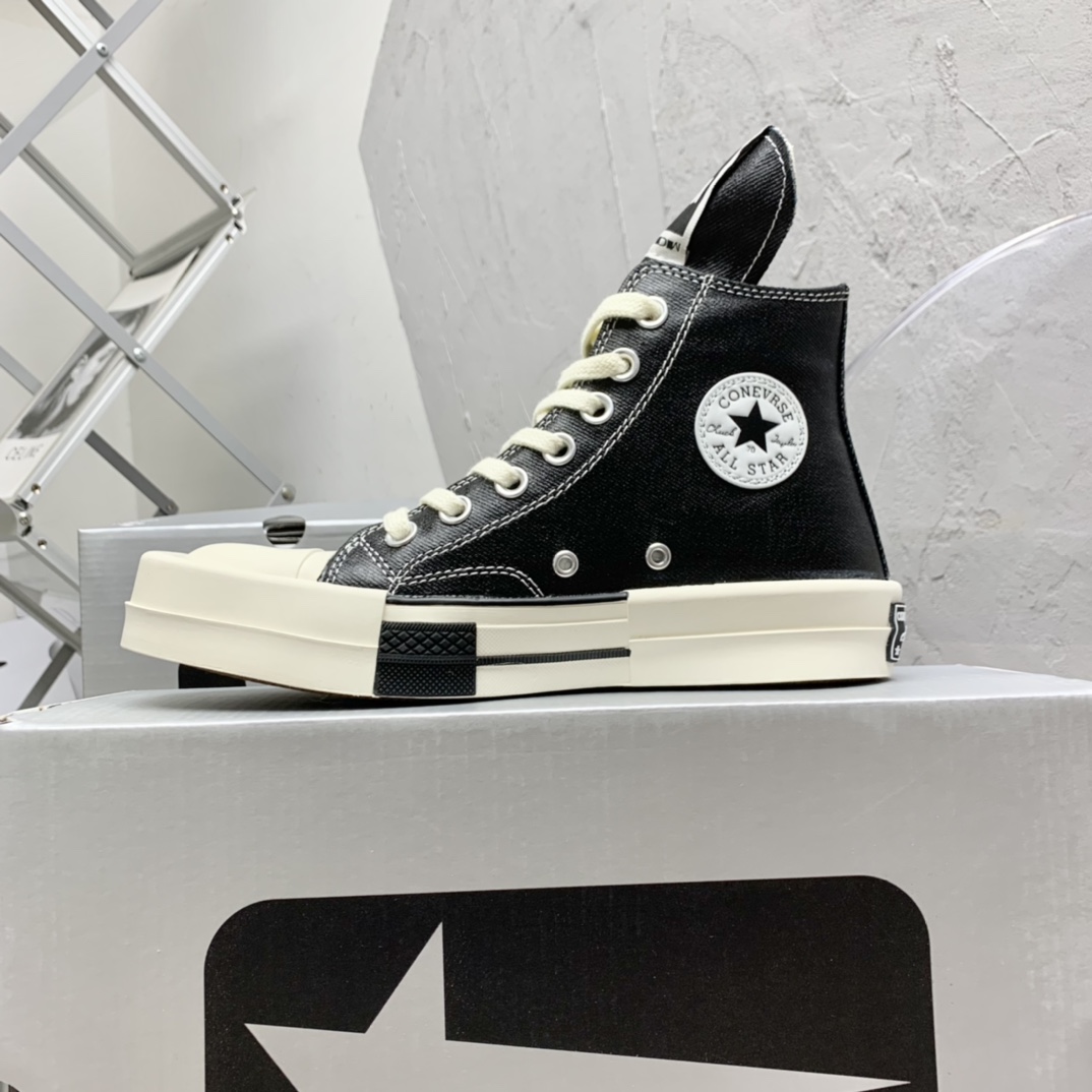 Rick Owens x Converse x  Drkshdw Turbodrk Sneakers - DesignerGu