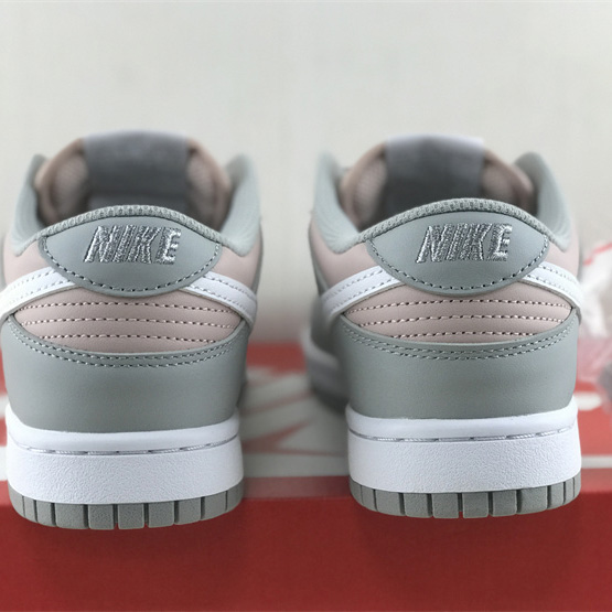 Nike Dunk Low “Pink / Grey” Sneakers     DM8329-600 - DesignerGu