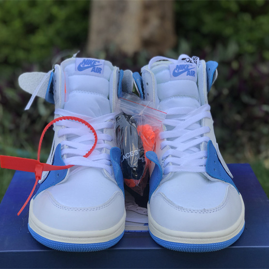 Sony PlayStation 5 x OFF-WHITE x Air Jordan 1 Retro High Sneaker    AQ0818-168 - DesignerGu