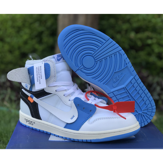 Sony PlayStation 5 x OFF-WHITE x Air Jordan 1 Retro High Sneaker    AQ0818-168 - DesignerGu