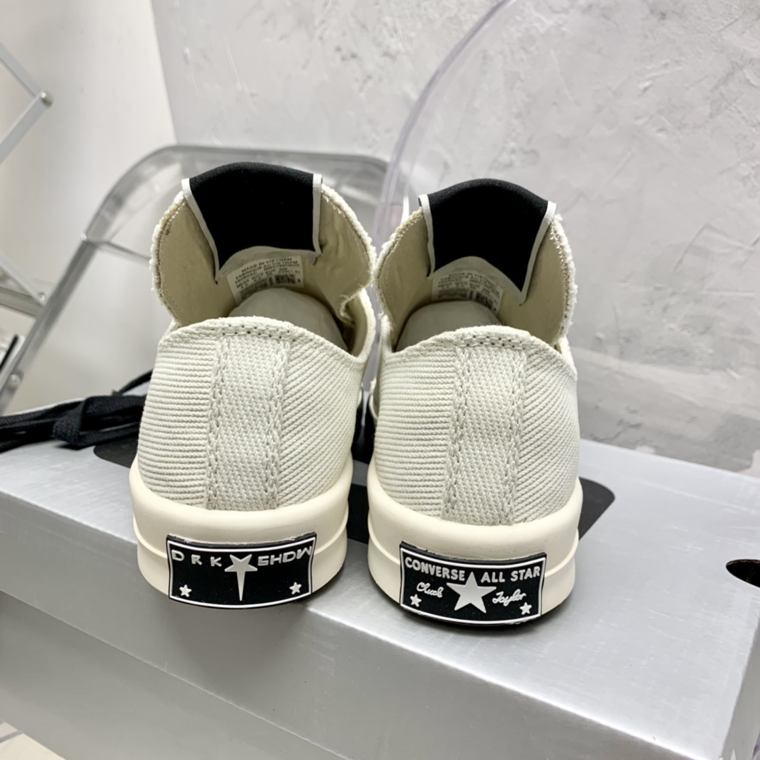 Rick Owensx Converse x  Drkshdw Drkstar Hi Sneakers - DesignerGu