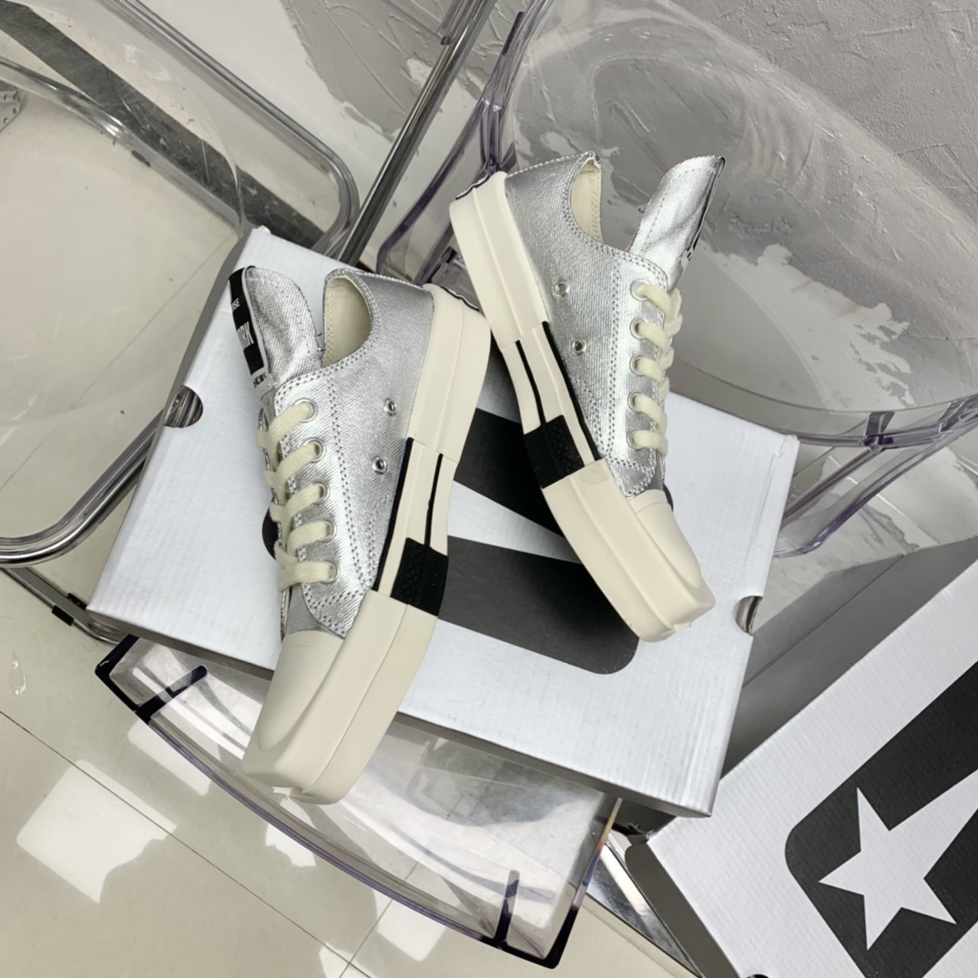 Rick Owens x Converse x  Drkshdw Turbodrk Sneakers - DesignerGu