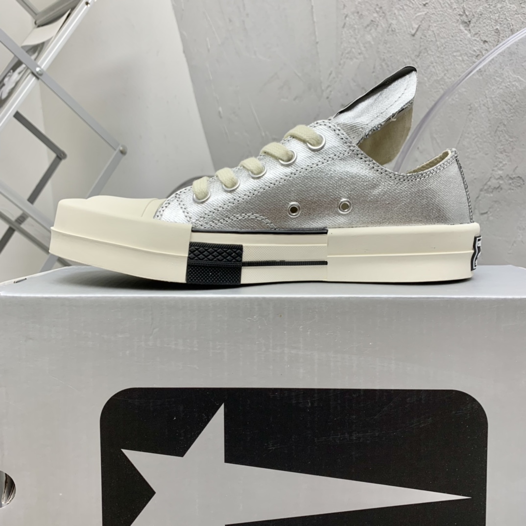 Rick Owens x Converse x  Drkshdw Turbodrk Sneakers - DesignerGu