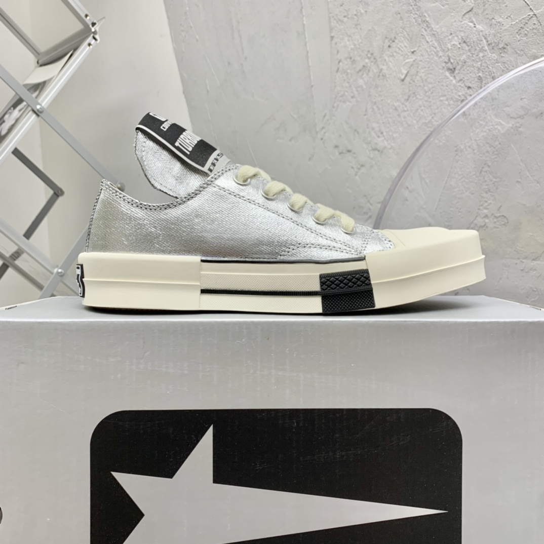 Rick Owens x Converse x  Drkshdw Turbodrk Sneakers - DesignerGu