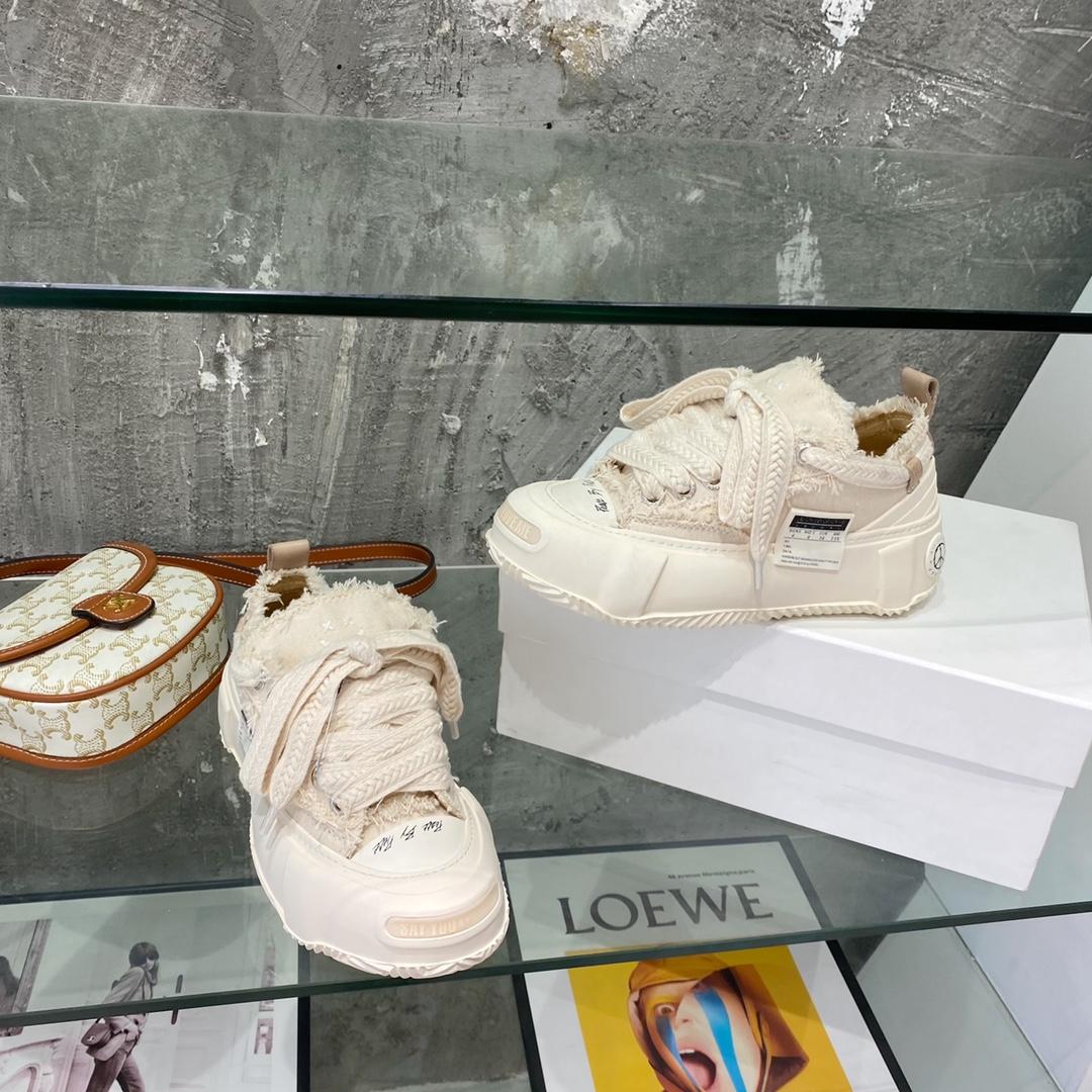 Xvessel G.O.P. 2.0 Marshmallow Lows White Sneaker - DesignerGu