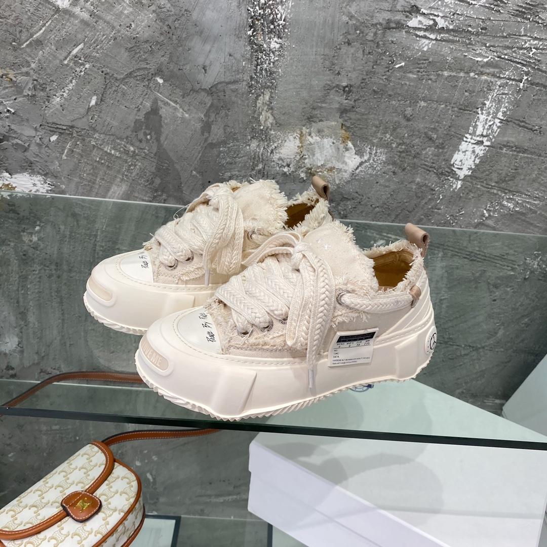 Xvessel G.O.P. 2.0 Marshmallow Lows White Sneaker - DesignerGu