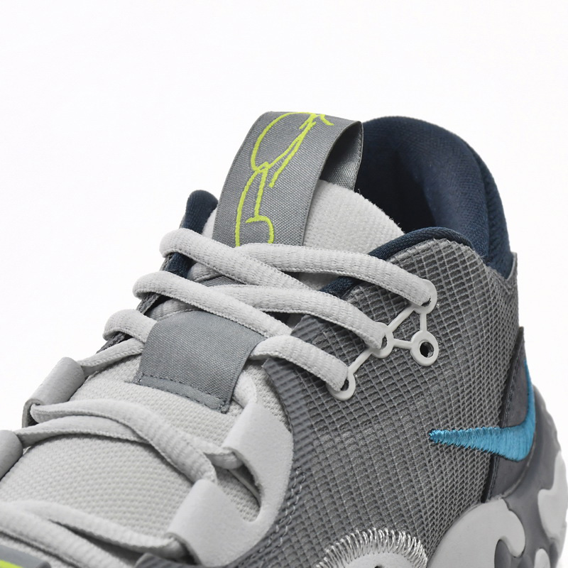 Nike PG 6 EP Grey Navy Volt Sneaker   DH8447-004 - DesignerGu