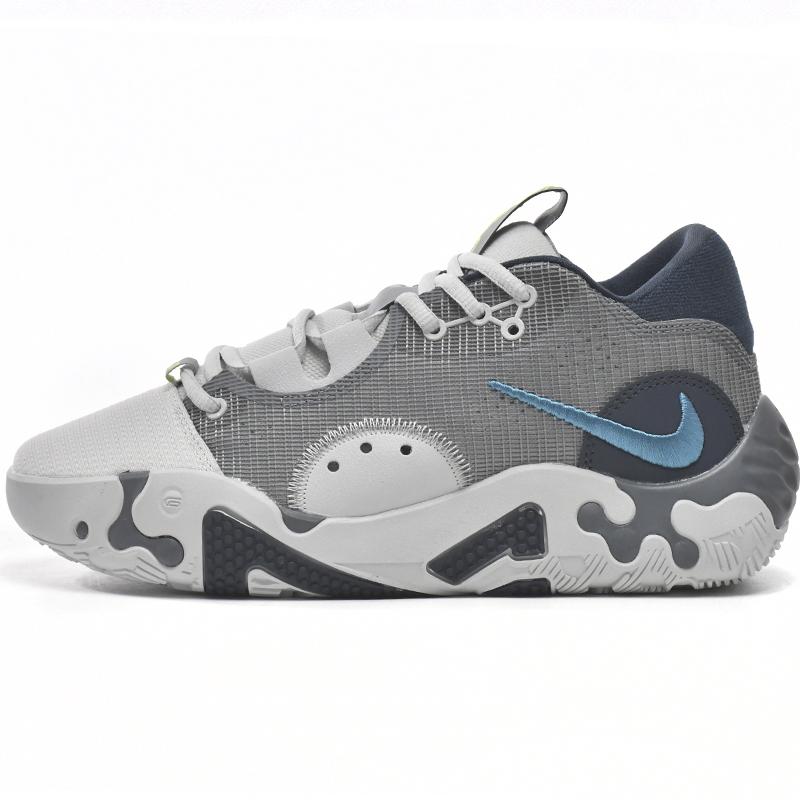 Nike PG 6 EP Grey Navy Volt Sneaker   DH8447-004 - DesignerGu