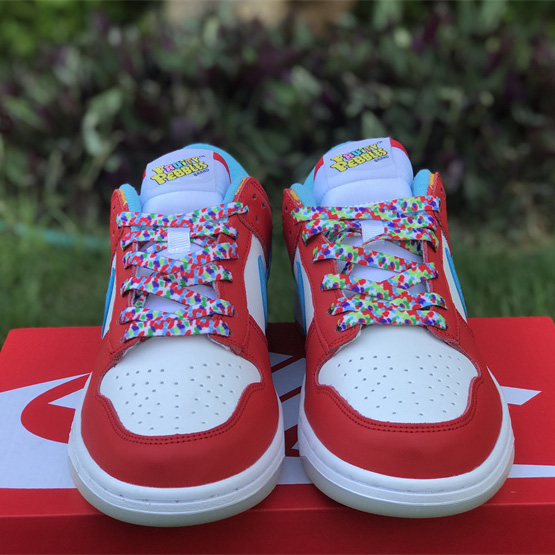 LeBron James x Nike Dunk Low “Fruity Pebbles” Sneaker     DH8009-600  - DesignerGu