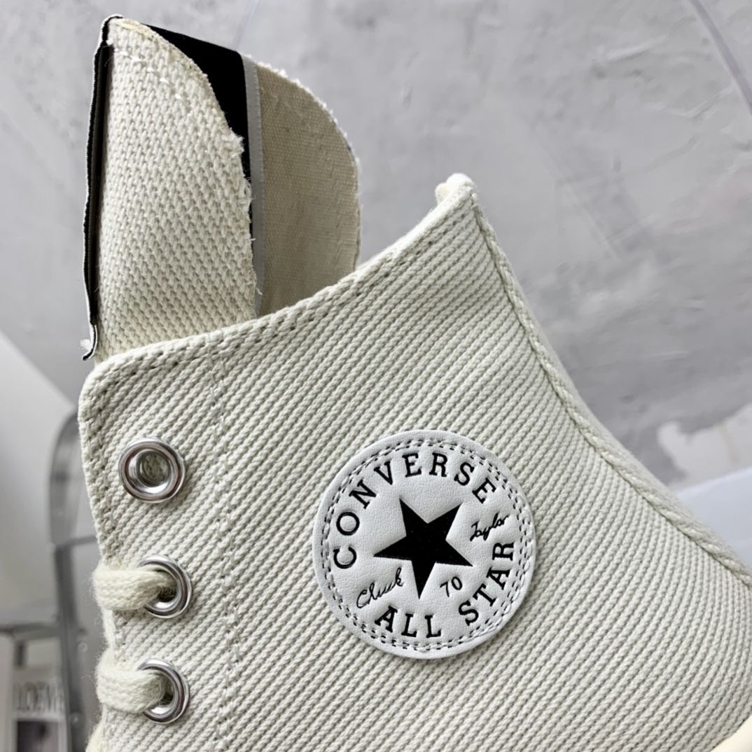 Rick Owensx Converse x  Drkshdw Drkstar Hi Sneakers - DesignerGu