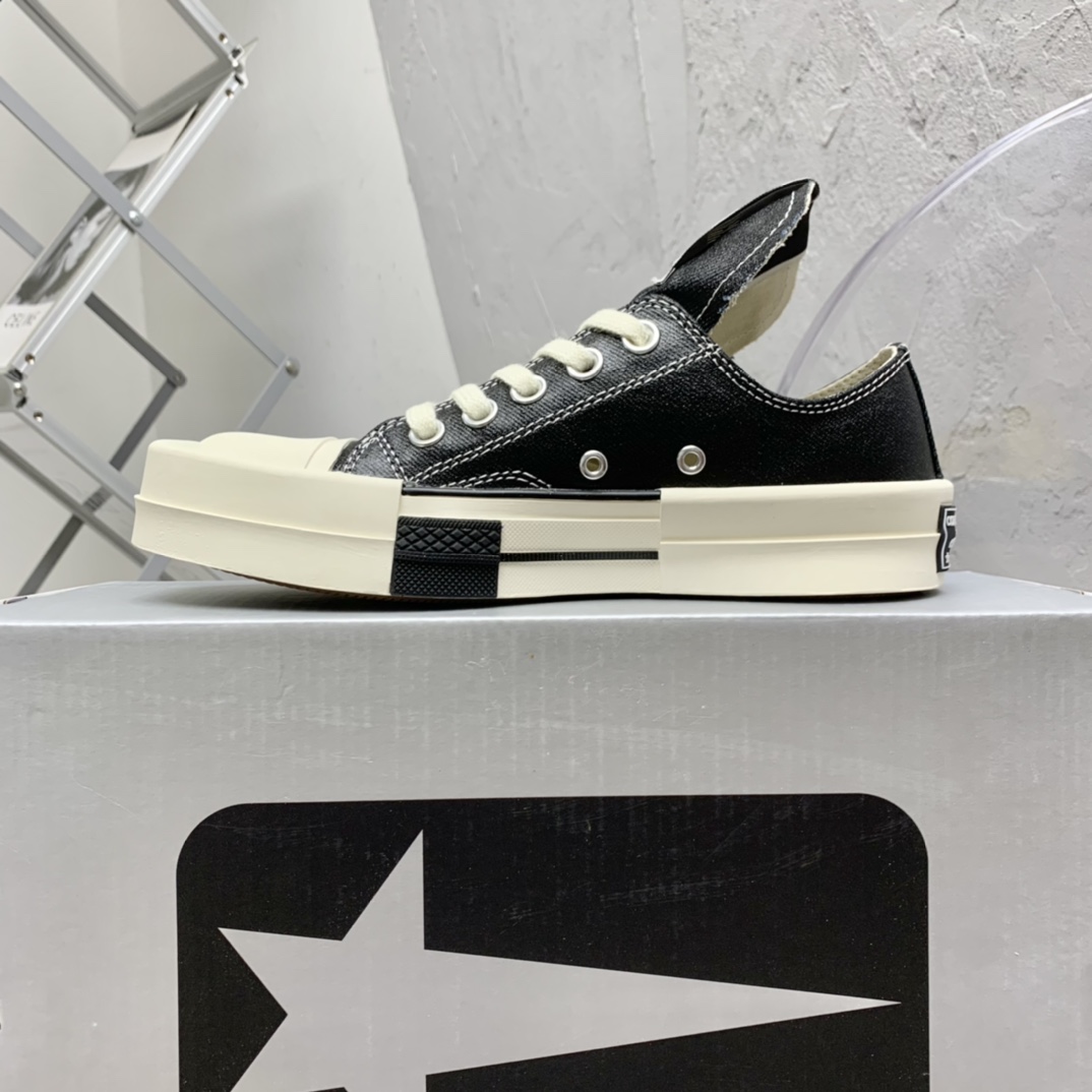 Rick Owens x Converse x  Drkshdw Turbodrk Sneakers - DesignerGu