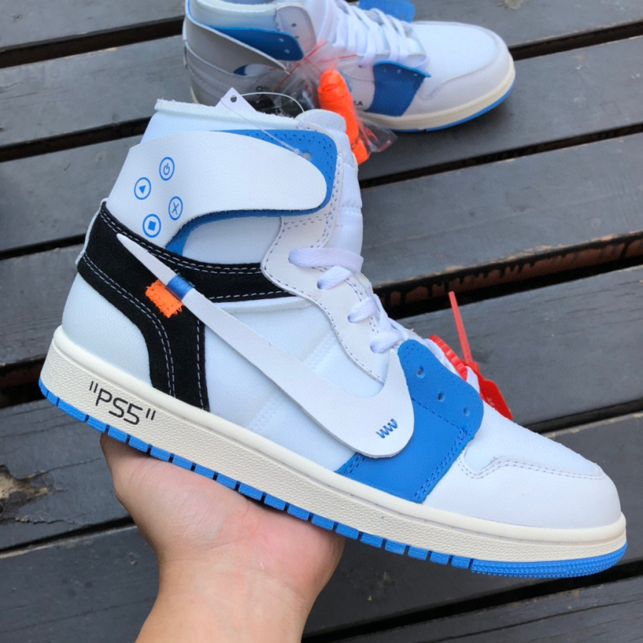 Off-White x Air Jordan 1 OW High Sneaker   50818-168 - DesignerGu