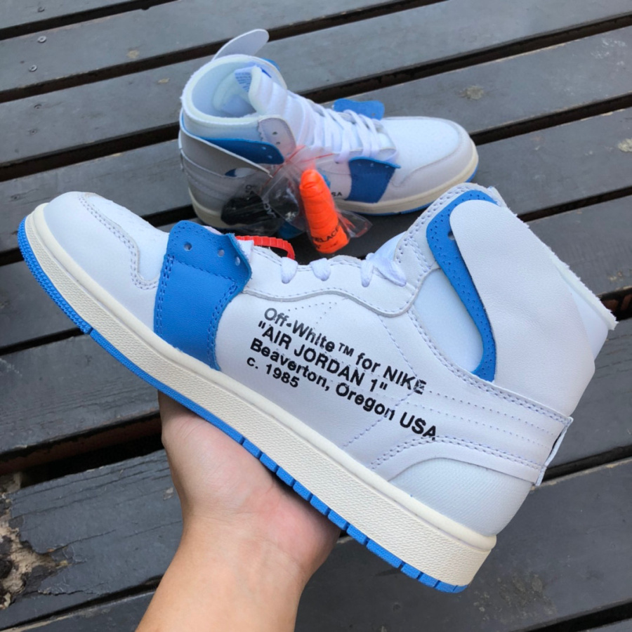 Off-White x Air Jordan 1 OW High Sneaker   50818-168 - DesignerGu