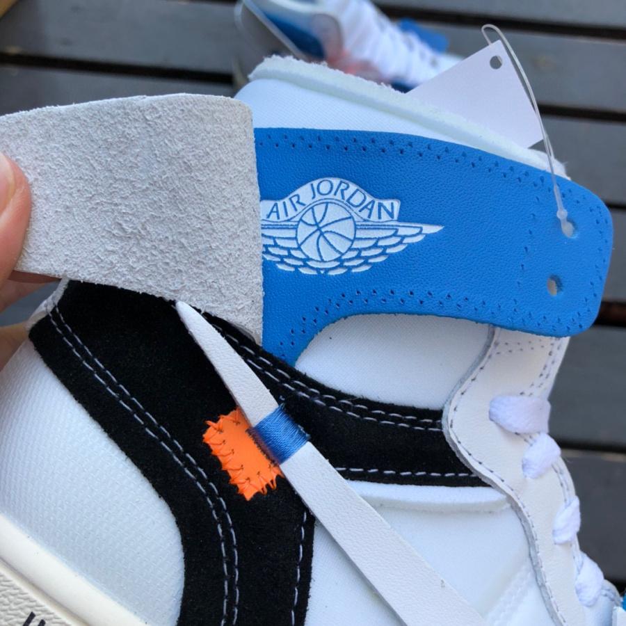 Off-White x Air Jordan 1 OW High Sneaker   50818-168 - DesignerGu