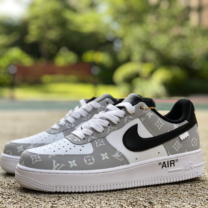 Louis Vuitton LV x Nike Air Force 1 x off-White Sneaker       LV 1a9v - DesignerGu