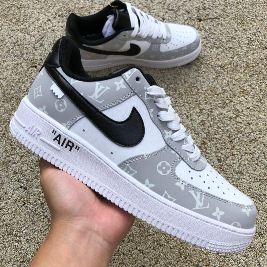 Louis Vuitton LV x Nike Air Force 1 x off-White Sneaker       LV 1a9v - DesignerGu