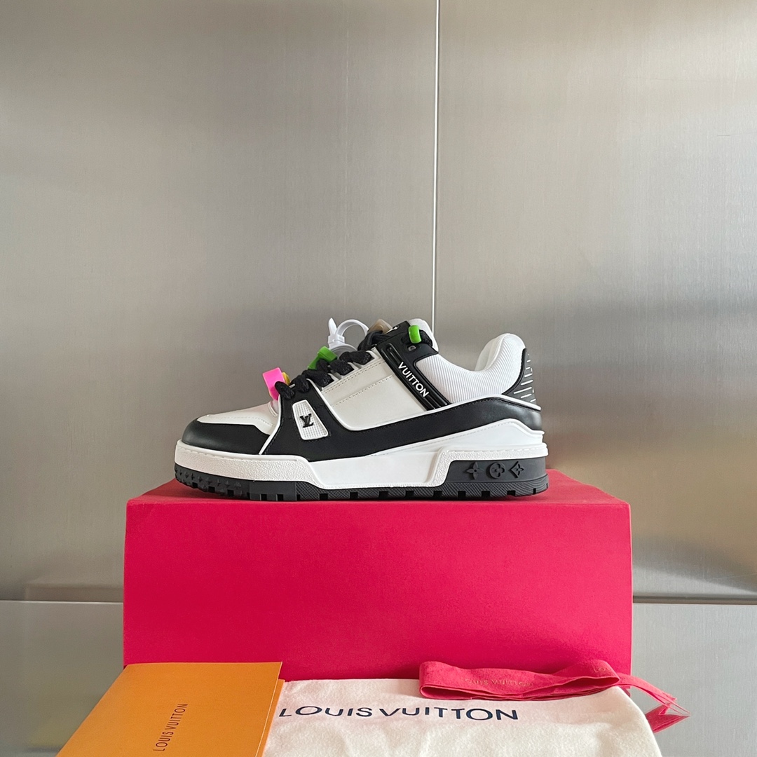 Louis Vuitton LV Trainer Sneaker     - DesignerGu