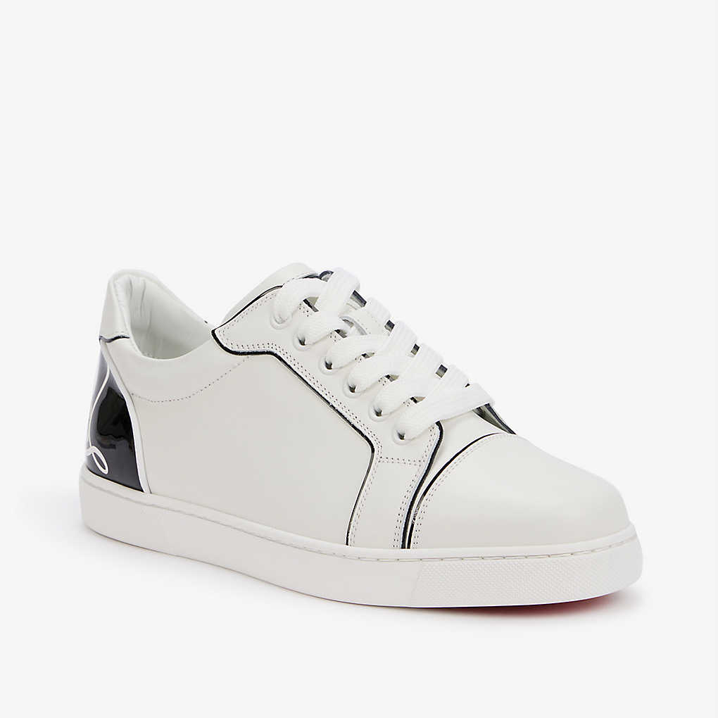 Christian Louboutin Fun Vieira Leather Trainers - DesignerGu