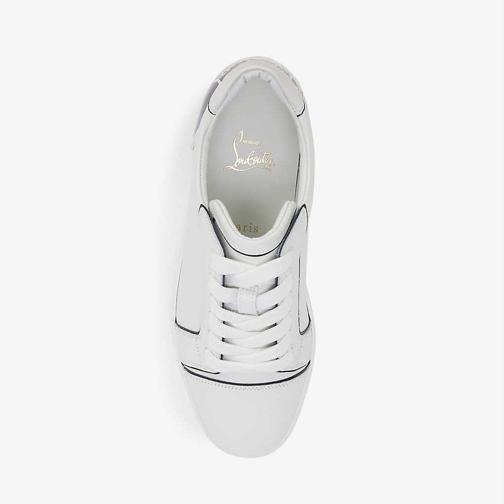 Christian Louboutin Fun Vieira Leather Trainers - DesignerGu