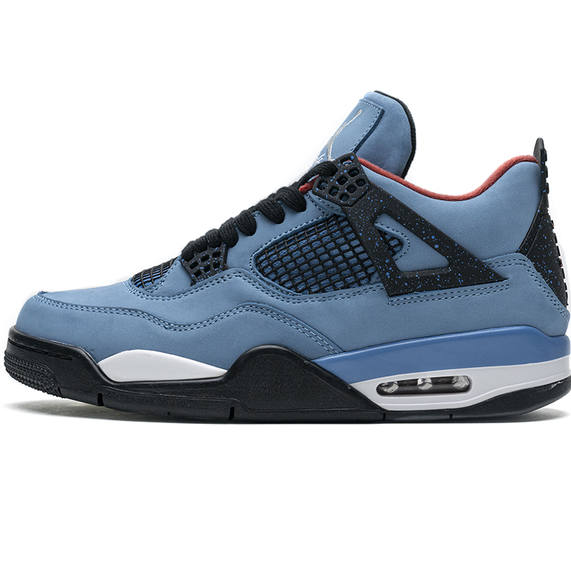 Air Jordan 4 Retro Houston Oilers Sneaker  308497-406 - DesignerGu