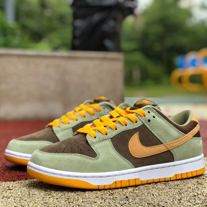 Nike Dunk Low“Dusty Olive ”Sneaker  DH5360-300 - DesignerGu