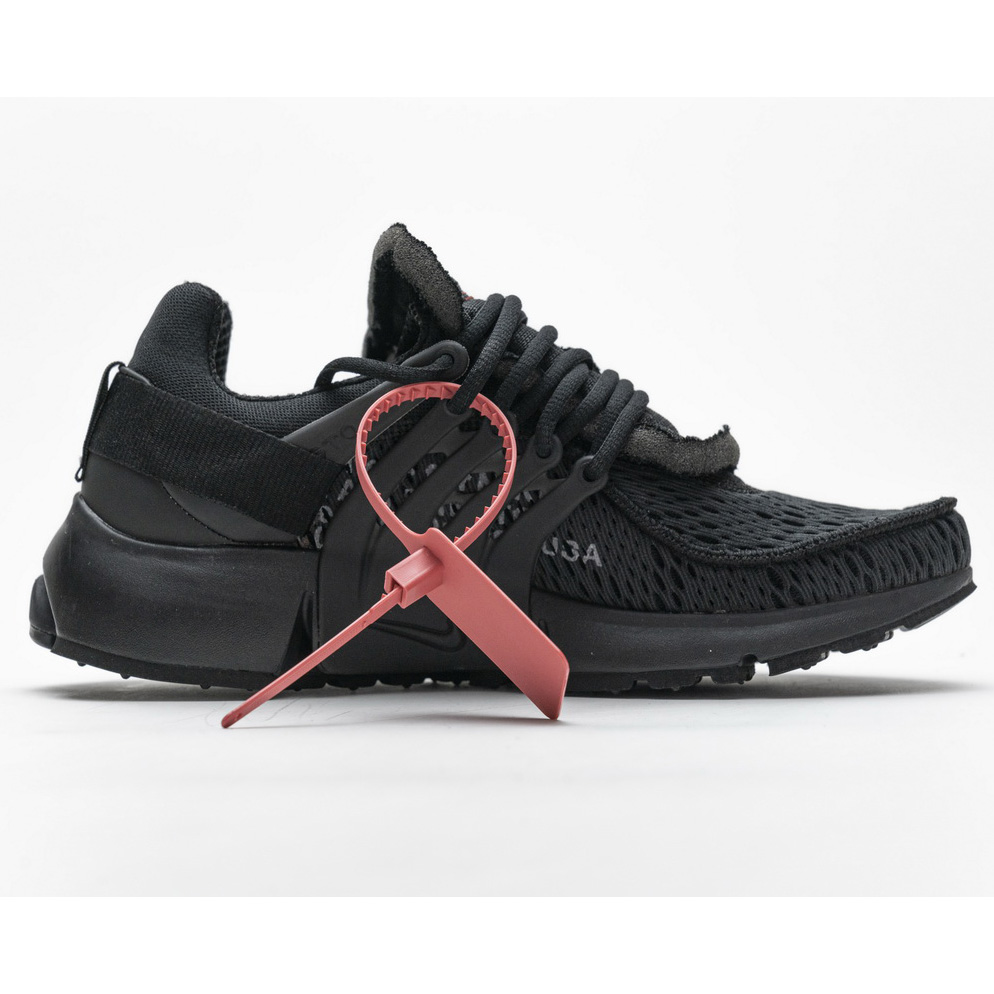 Off-White x Nike Air Presto Black Sneaker      AA3830-002  - DesignerGu