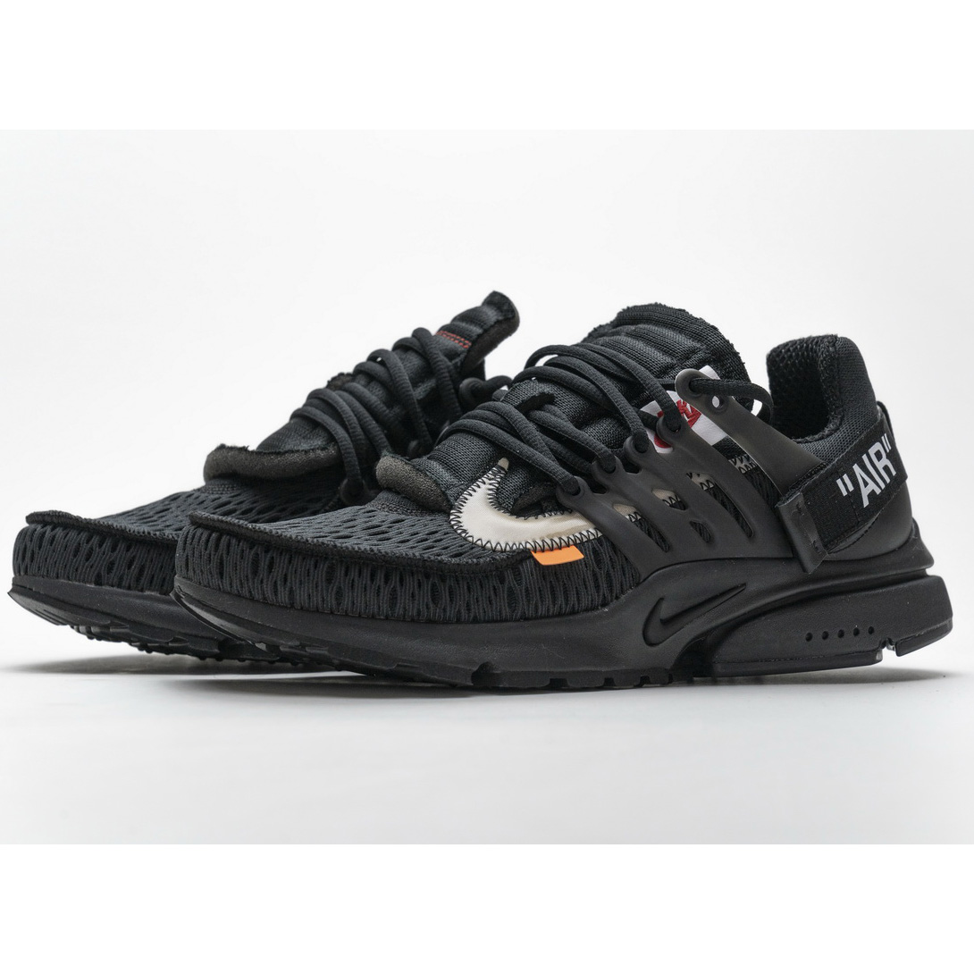 Off-White x Nike Air Presto Black Sneaker      AA3830-002  - DesignerGu