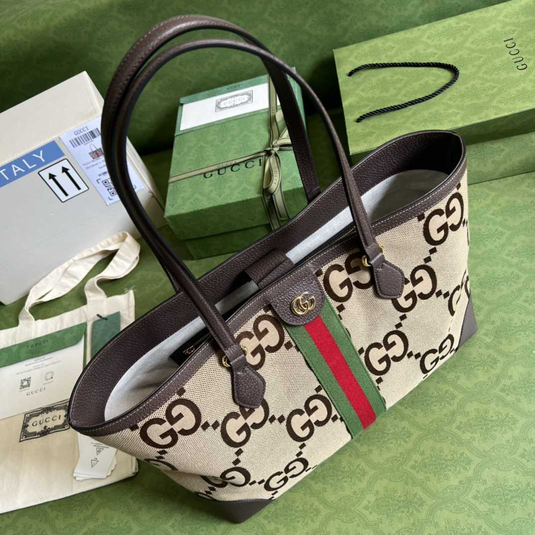 Gucci Ophidia Jumbo GG Medium Tote(32-28-14cm) - DesignerGu