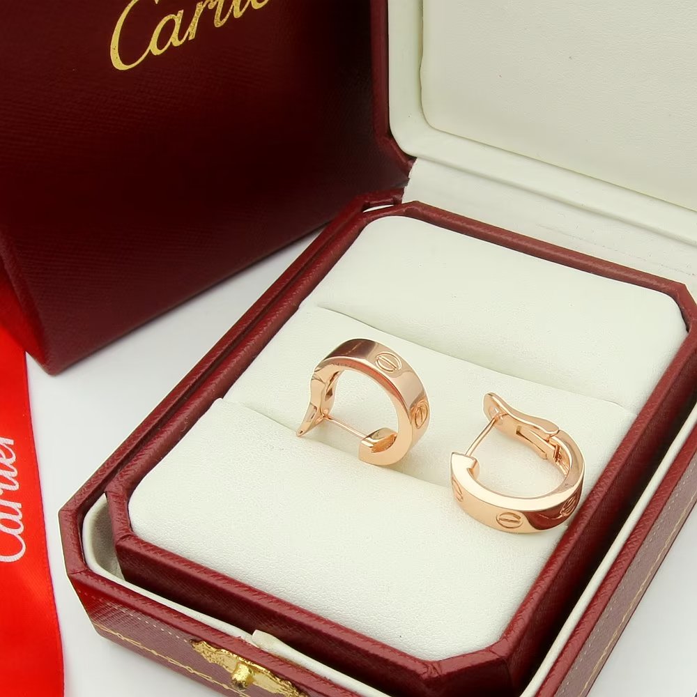 Cartier Love Earrings - DesignerGu