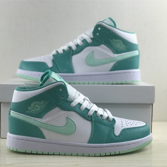 Air Jordan 1 Mid “Marine Green” Sneaker     DV2229-300 - DesignerGu