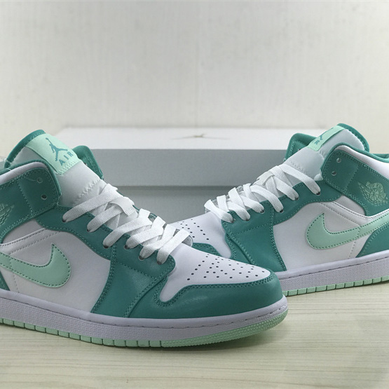 Air Jordan 1 Mid “Marine Green” Sneaker     DV2229-300 - DesignerGu