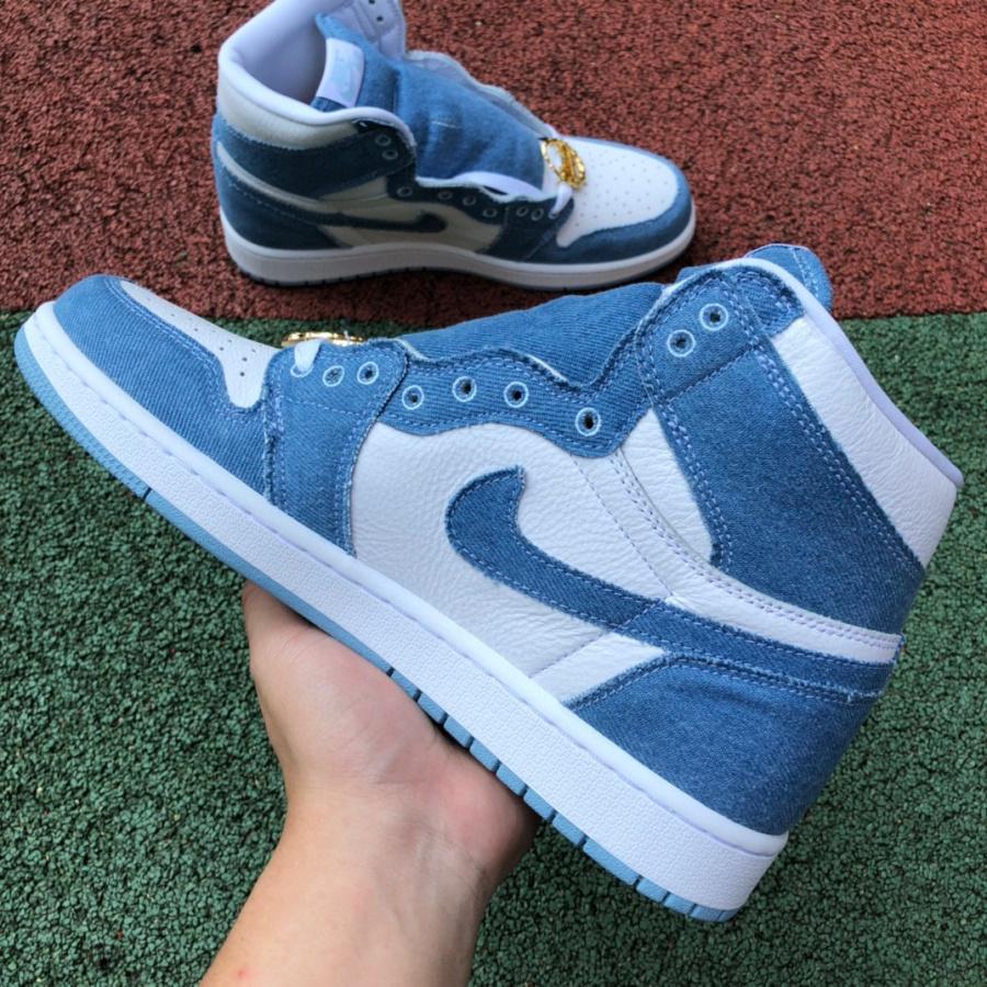 Air Jordan 1 High OG WMNS “Denim” Sneaker    DM9036-104 - DesignerGu