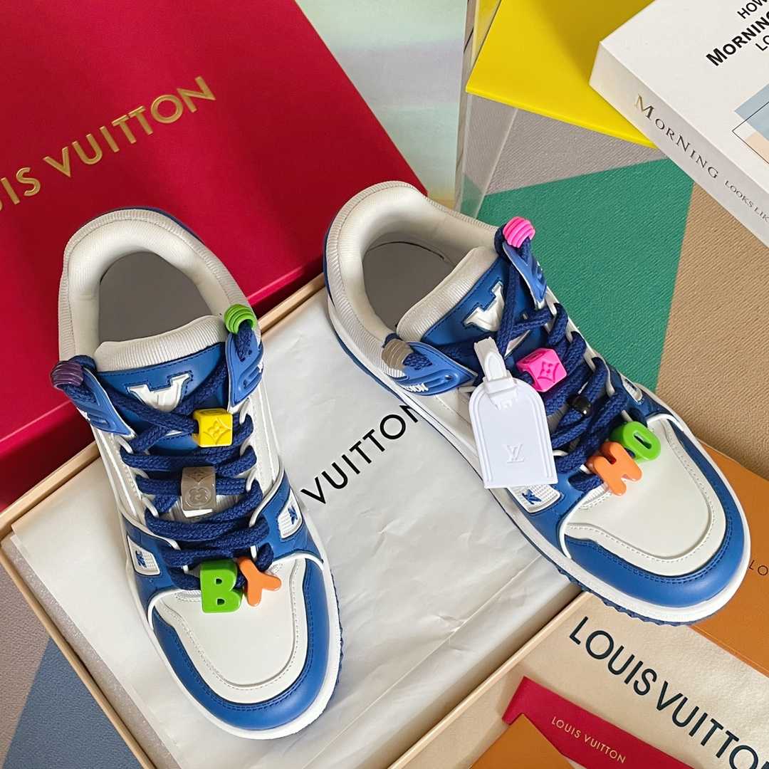 Louis Vuitton LV Trainer Sneaker    (upon UK size) - DesignerGu