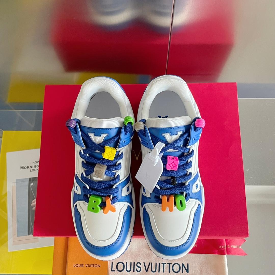 Louis Vuitton LV Trainer Sneaker    (upon UK size) - DesignerGu