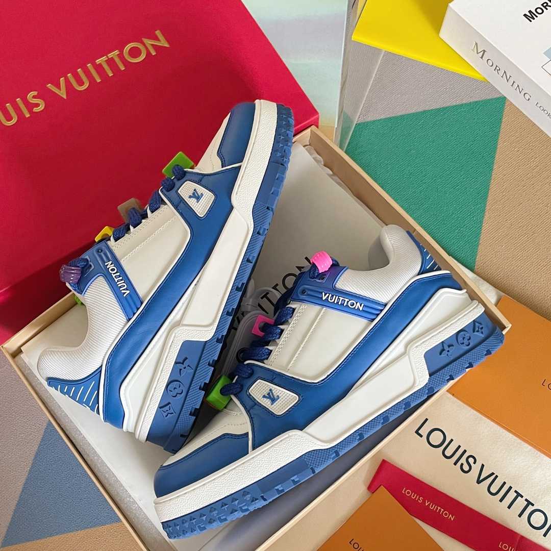 Louis Vuitton LV Trainer Sneaker    (upon UK size) - DesignerGu