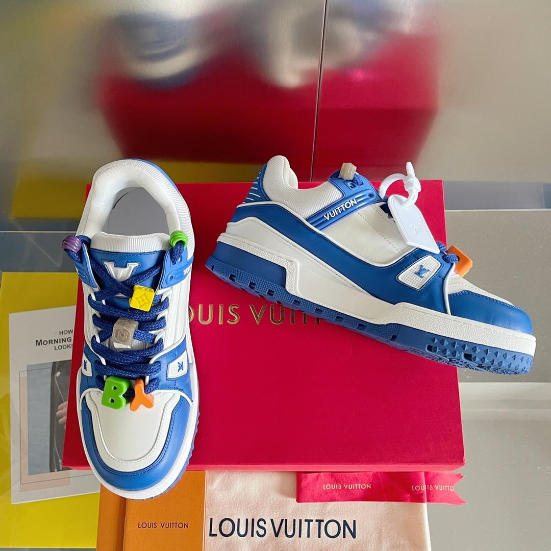 Louis Vuitton LV Trainer Sneaker    (upon UK size) - DesignerGu