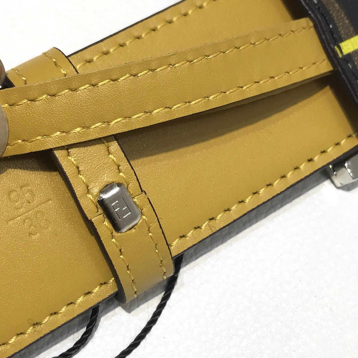 Fendi Reversible Leather Belt - DesignerGu