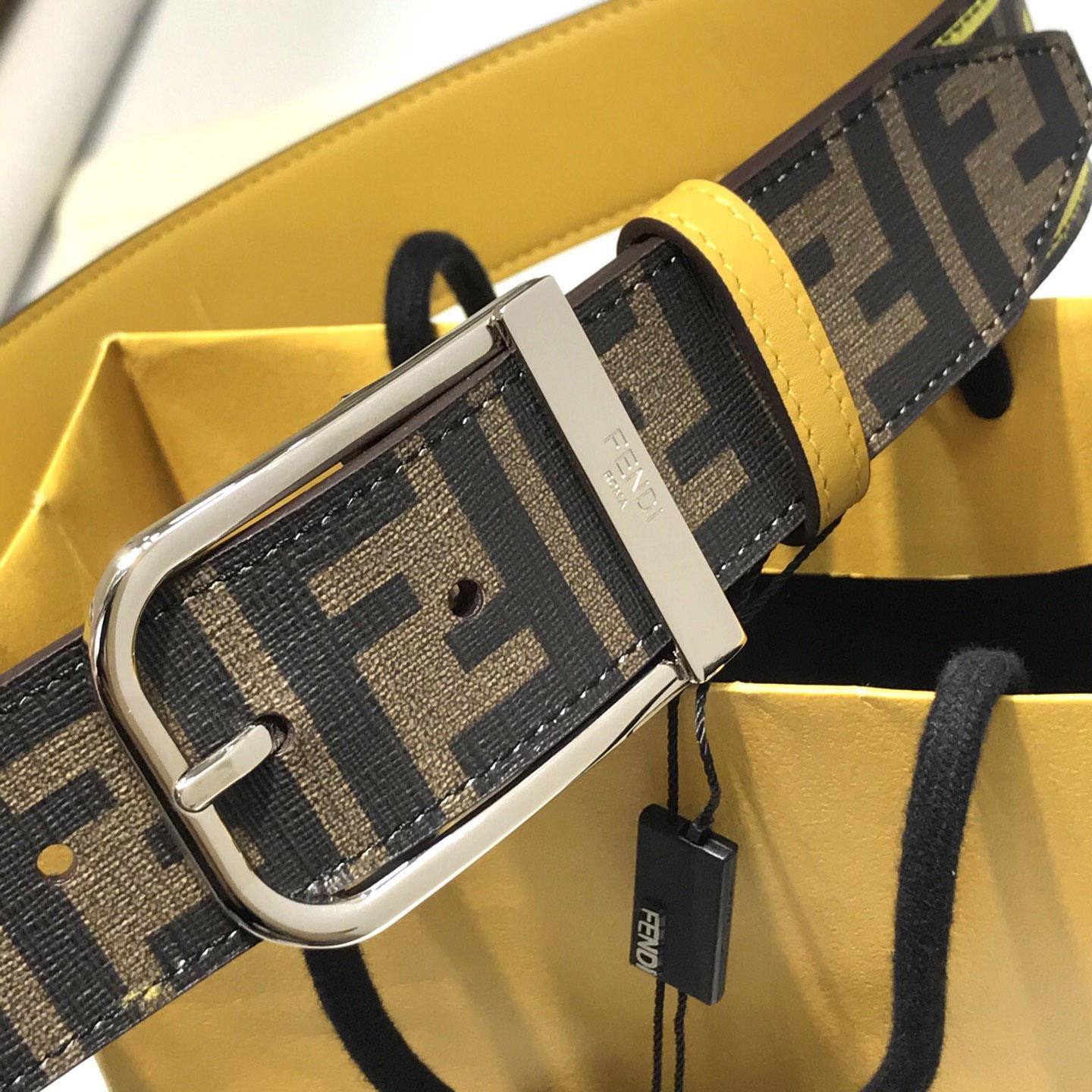 Fendi Reversible Leather Belt - DesignerGu