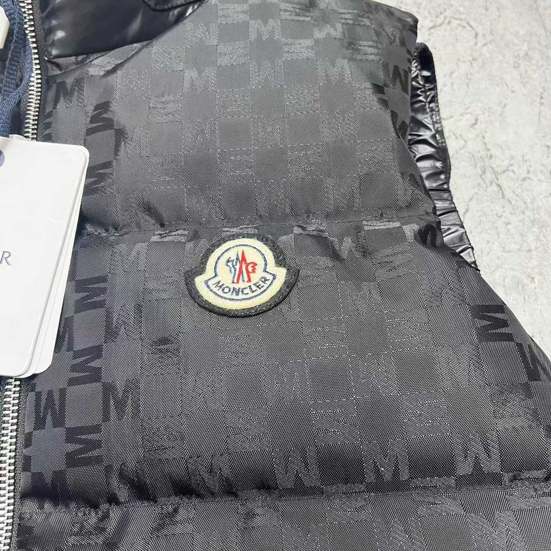 Moncler Kita Jacquard Down Vest - DesignerGu